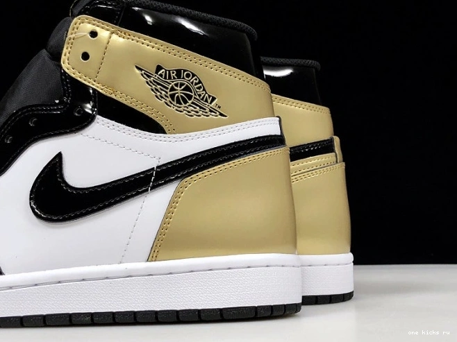 Chep Onekick High 1 Jordan Retro Air Toe 861428-007 Glod 0604